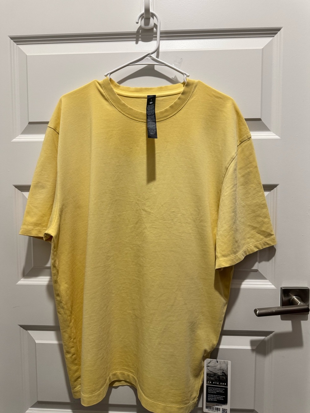 NWT Lululemon Heavyweight Cotton Shirt To Dye For Yellow